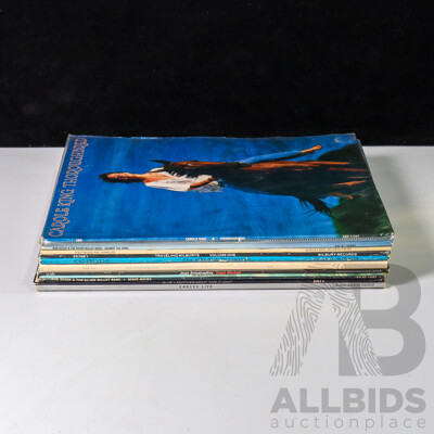 Collection of 11 Popular Music LPs Inc the Eagles. Fleetwood Mac, Travelling Wilburys, BeeGees and More