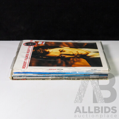 Collection of Seven Popular Music LPs Inc Huey Lewis and the News, Robert Palmer, Womak &Womak, Madonna, Eurythmics  and More
