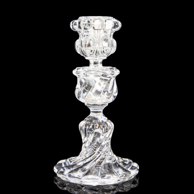 Vintage French Crystal Candle Stick by Baccarat
