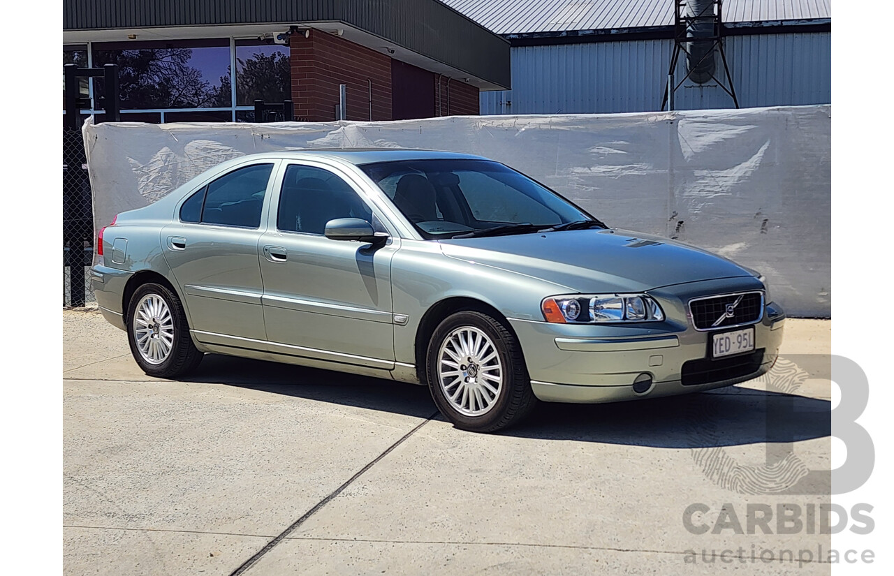 6/2006 Volvo S60 2.4 LE MY06 4d Sedan Green 2.4L