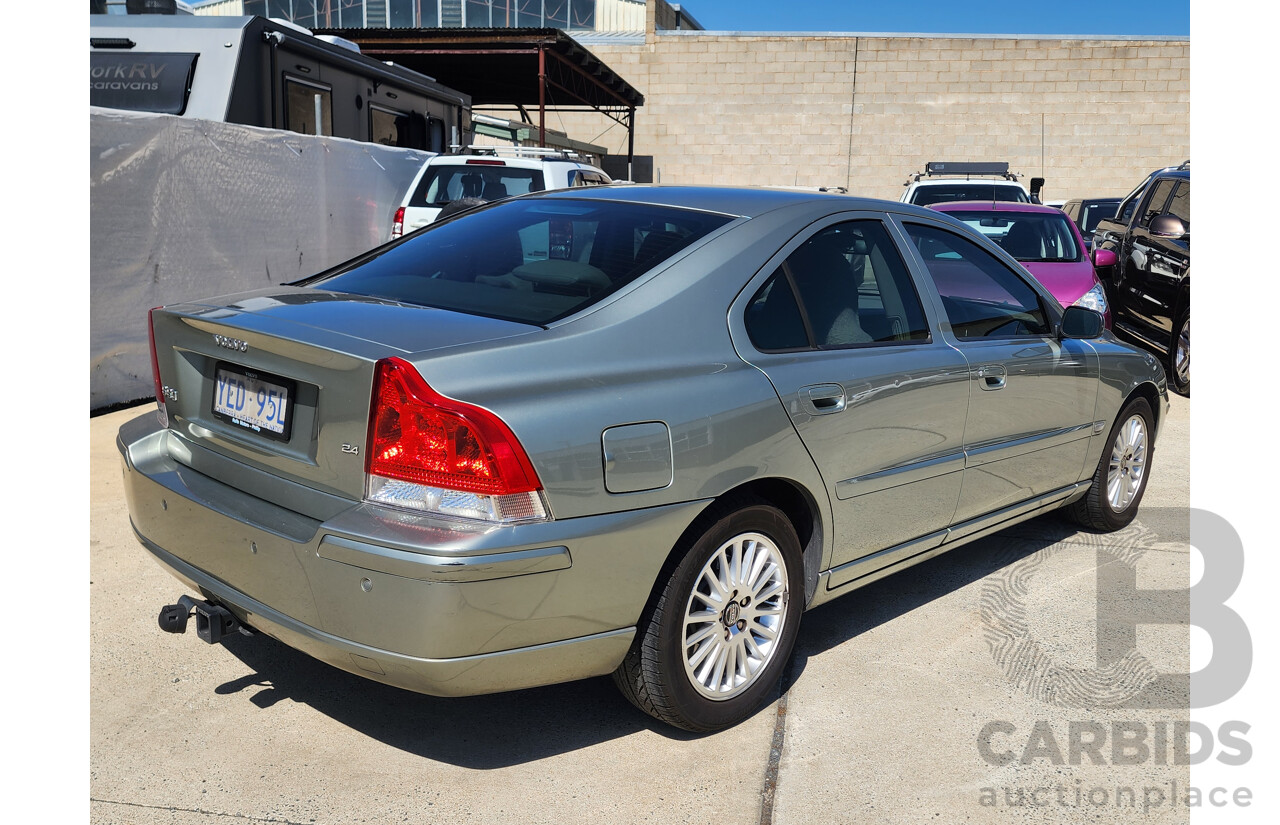 6/2006 Volvo S60 2.4 LE MY06 4d Sedan Green 2.4L