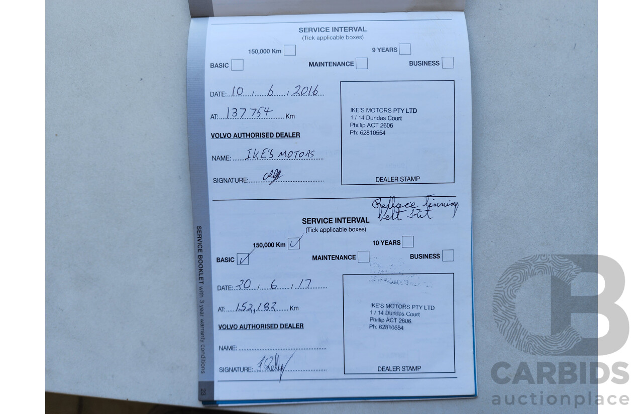 6/2006 Volvo S60 2.4 LE MY06 4d Sedan Green 2.4L