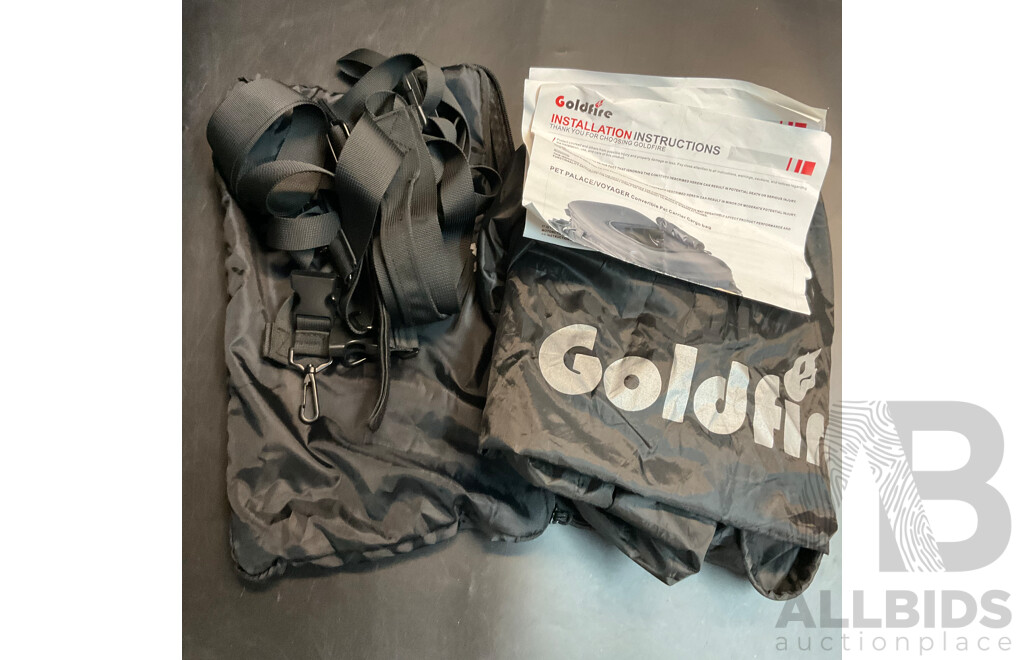 Goldfire Pet Palace Voyager Convertible Pet-Carrier Cargo Bag