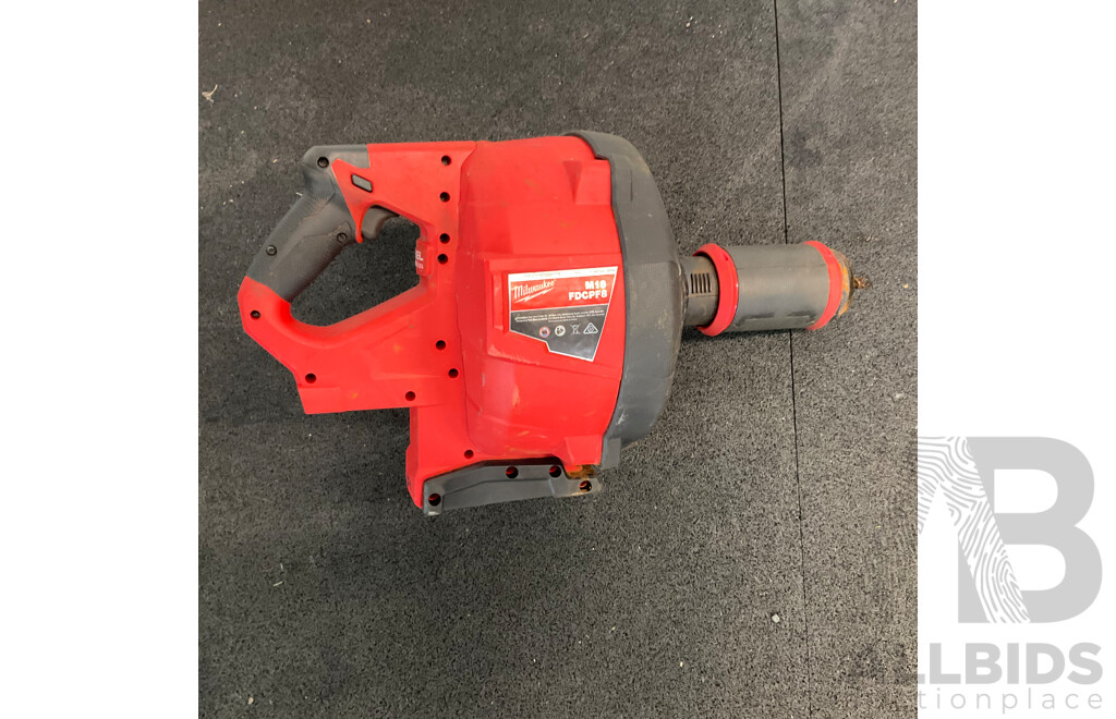 Milwaukee M18 FDCPF8 18V Li-ion Cordless Fuel Drain Snake - Skin Only with Carry Case