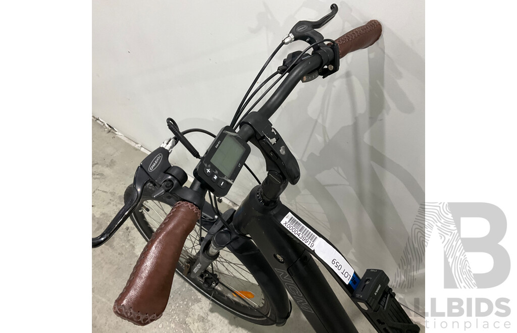 NCM Milano T3s E-Bike with Ubereats Delivery Bag