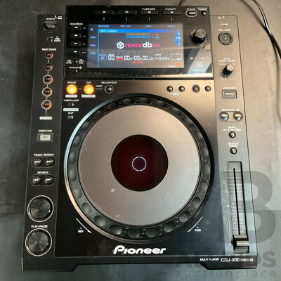 Pioneer CDJ900NXS NEXUS Digital Media Player (Black)