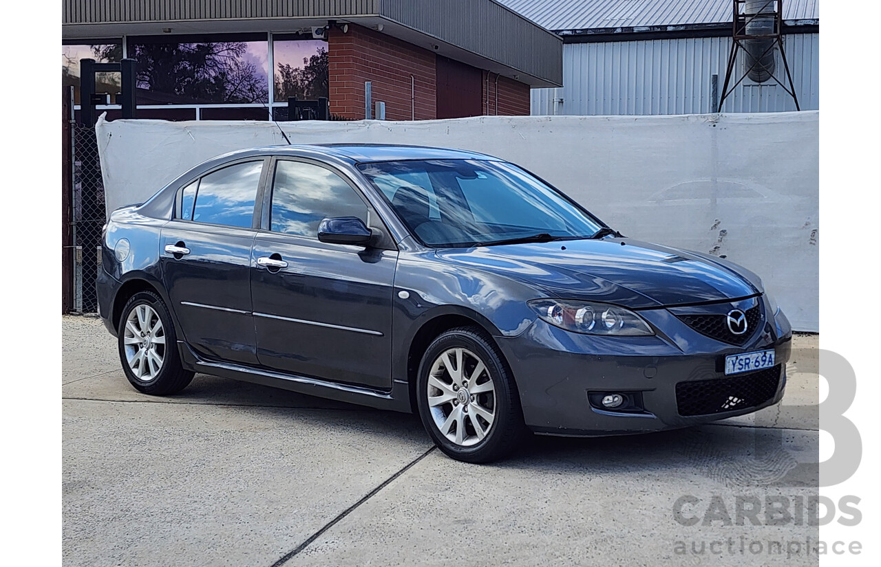 7/2008 Mazda Mazda3 MAXX Sport BK MY08 4d Sedan Grey 2.0L