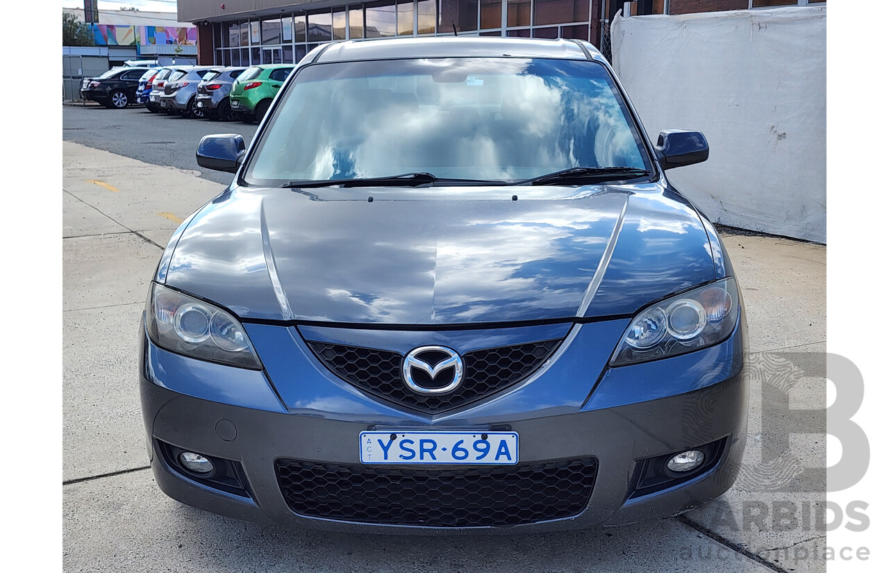 7/2008 Mazda Mazda3 MAXX Sport BK MY08 4d Sedan Grey 2.0L
