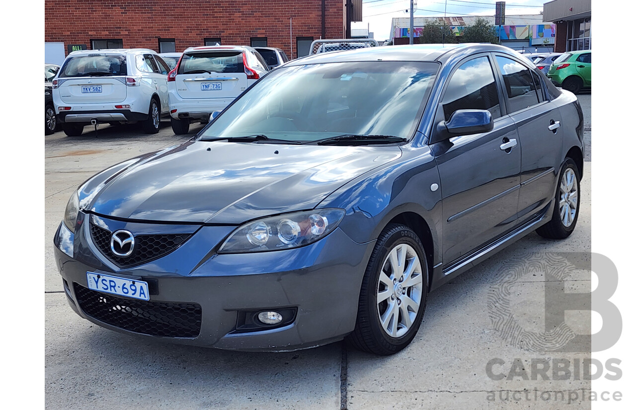 7/2008 Mazda Mazda3 MAXX Sport BK MY08 4d Sedan Grey 2.0L