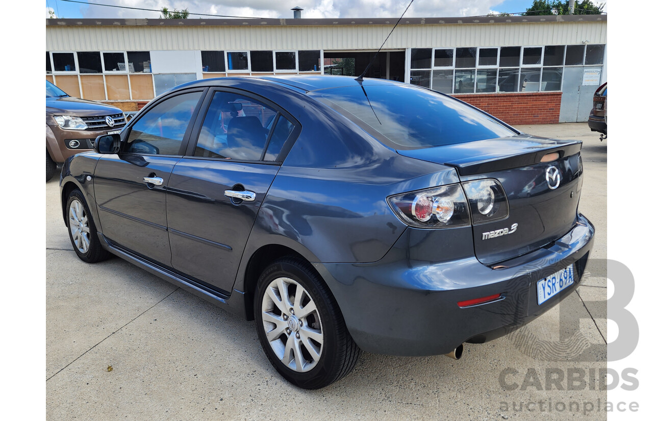 7/2008 Mazda Mazda3 MAXX Sport BK MY08 4d Sedan Grey 2.0L