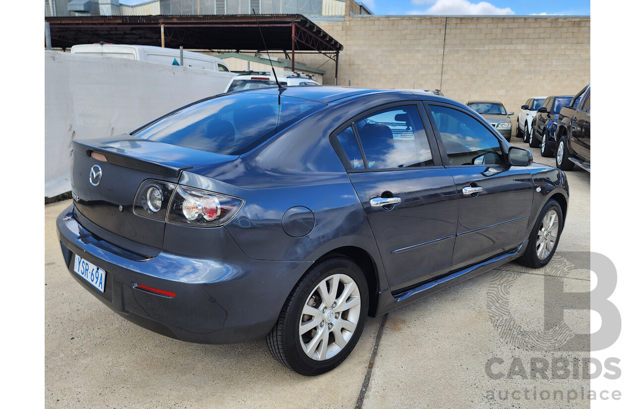 7/2008 Mazda Mazda3 MAXX Sport BK MY08 4d Sedan Grey 2.0L