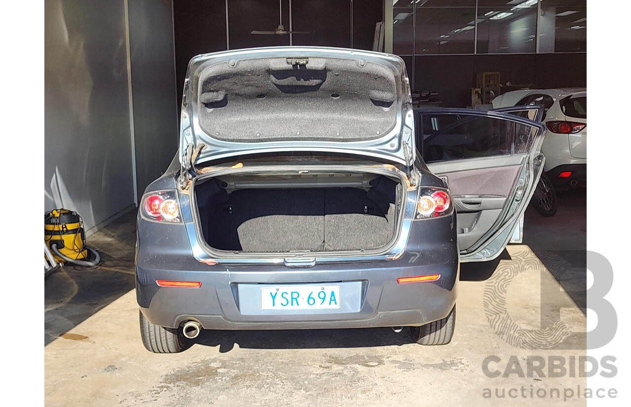 7/2008 Mazda Mazda3 MAXX Sport BK MY08 4d Sedan Grey 2.0L