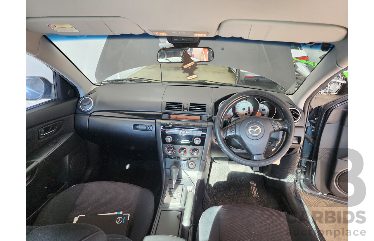 7/2008 Mazda Mazda3 MAXX Sport BK MY08 4d Sedan Grey 2.0L