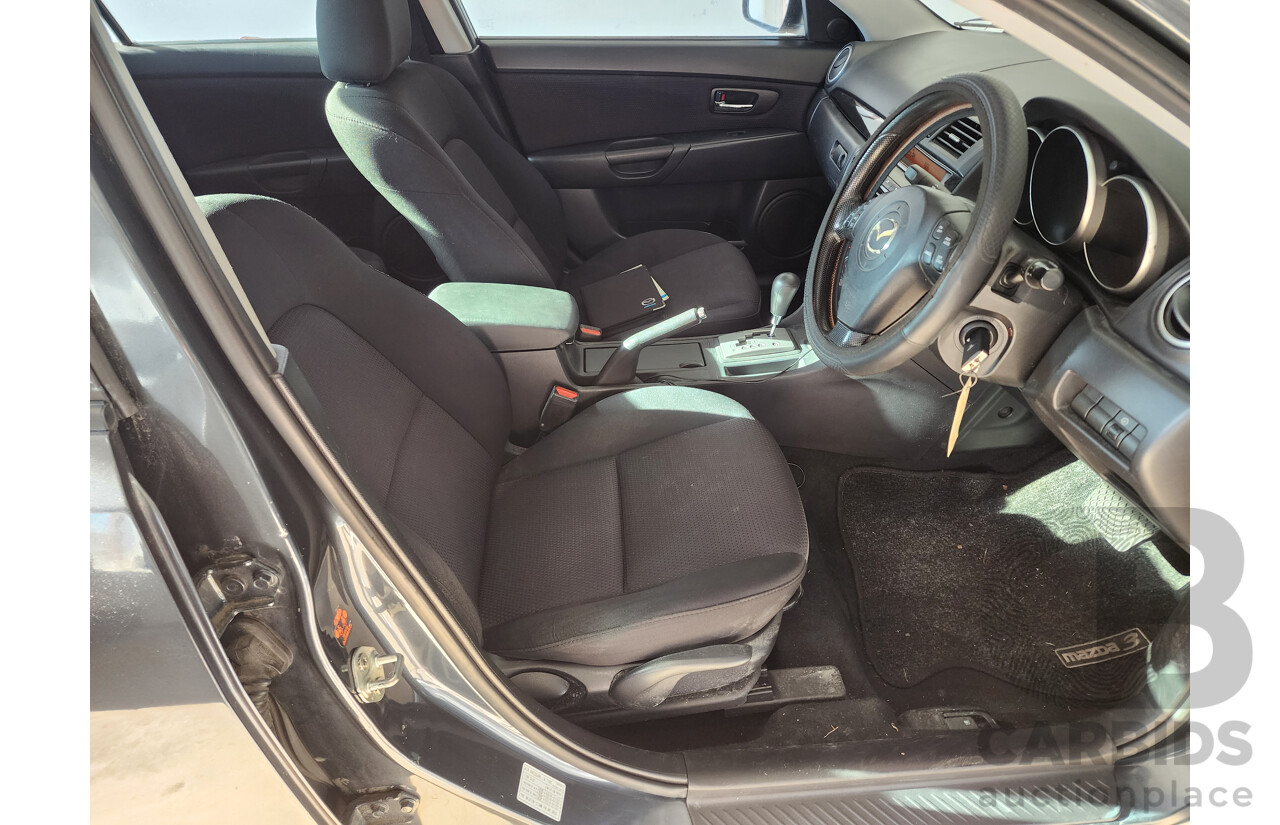 7/2008 Mazda Mazda3 MAXX Sport BK MY08 4d Sedan Grey 2.0L