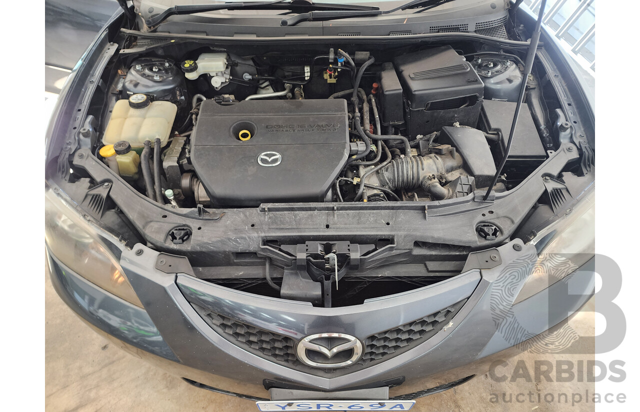 7/2008 Mazda Mazda3 MAXX Sport BK MY08 4d Sedan Grey 2.0L