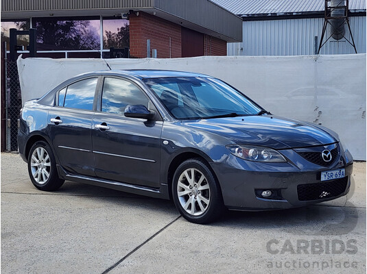 7/2008 Mazda Mazda3 MAXX Sport BK MY08 4d Sedan Grey 2.0L