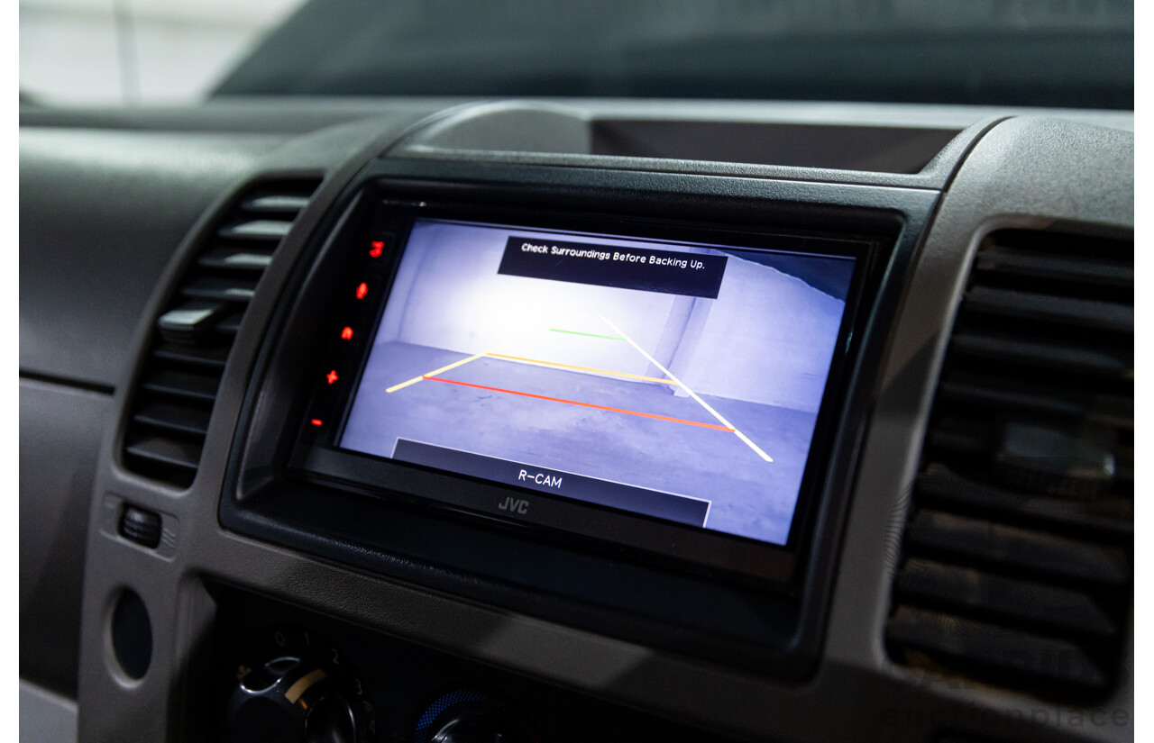 9/2009 Nissan Navara ST-X (4x4) D40 King Cab Chassis Slate Grey Metallic Turbo Diesel 2.5L