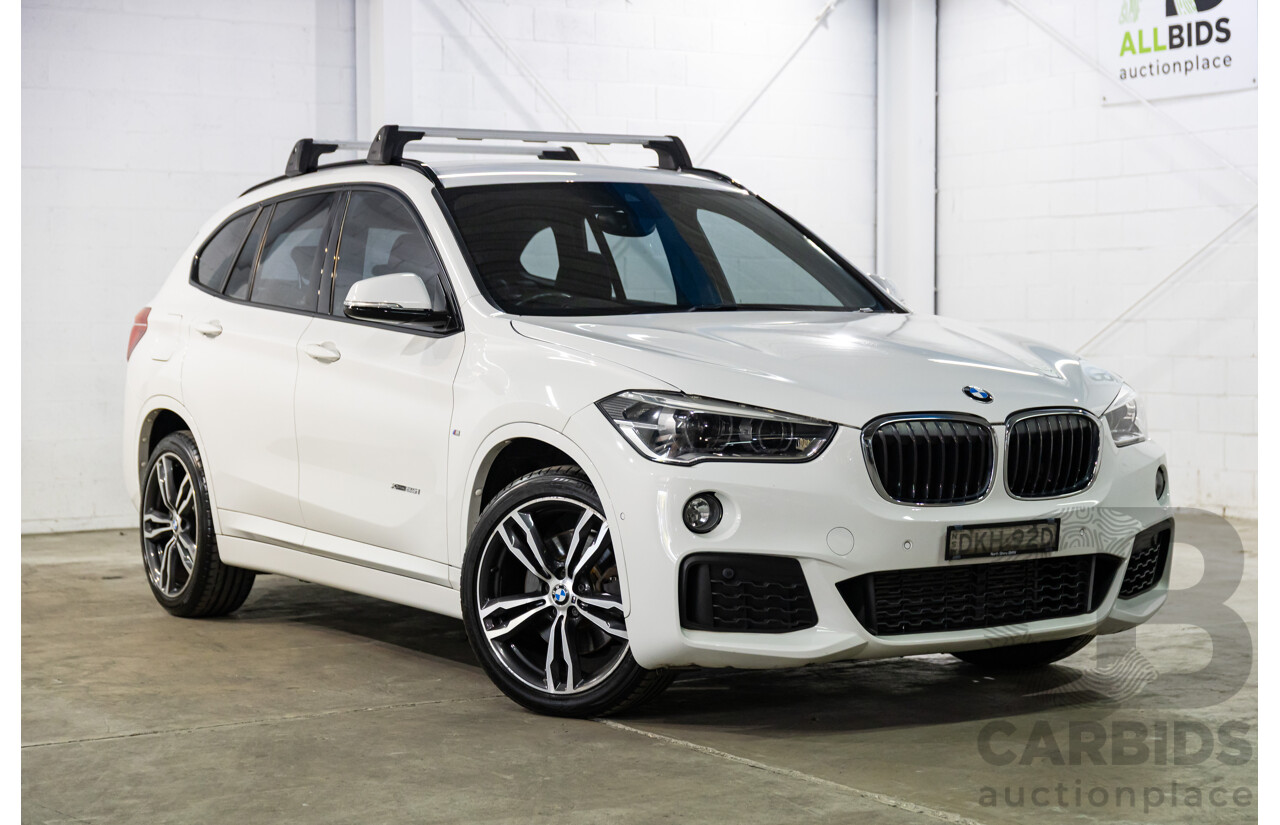 10/2016 BMW X1 xDrive25i M Sport (AWD) F48 MY17 4d Wagon Alpine White Turbo 2.0L