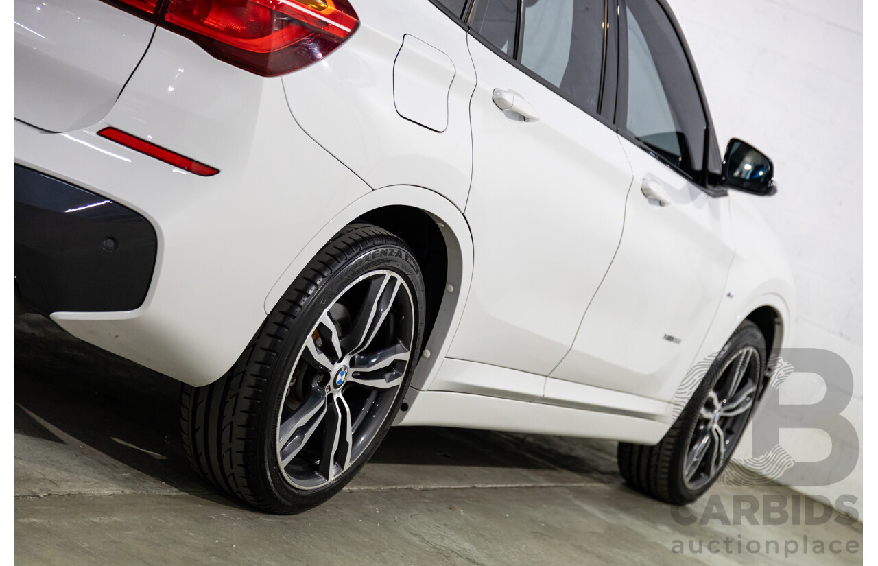 10/2016 BMW X1 xDrive25i M Sport (AWD) F48 MY17 4d Wagon Alpine White Turbo 2.0L