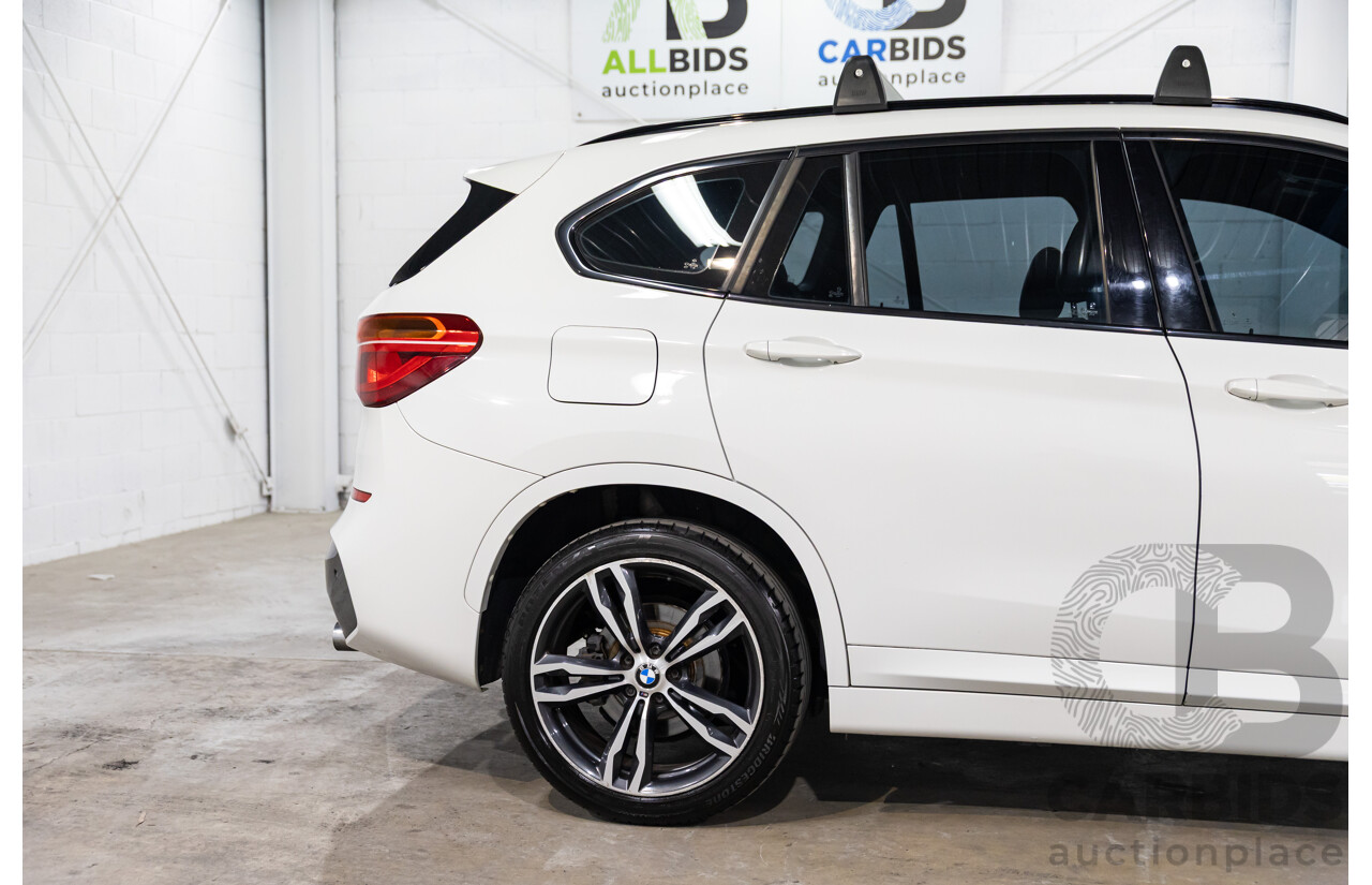 10/2016 BMW X1 xDrive25i M Sport (AWD) F48 MY17 4d Wagon Alpine White Turbo 2.0L
