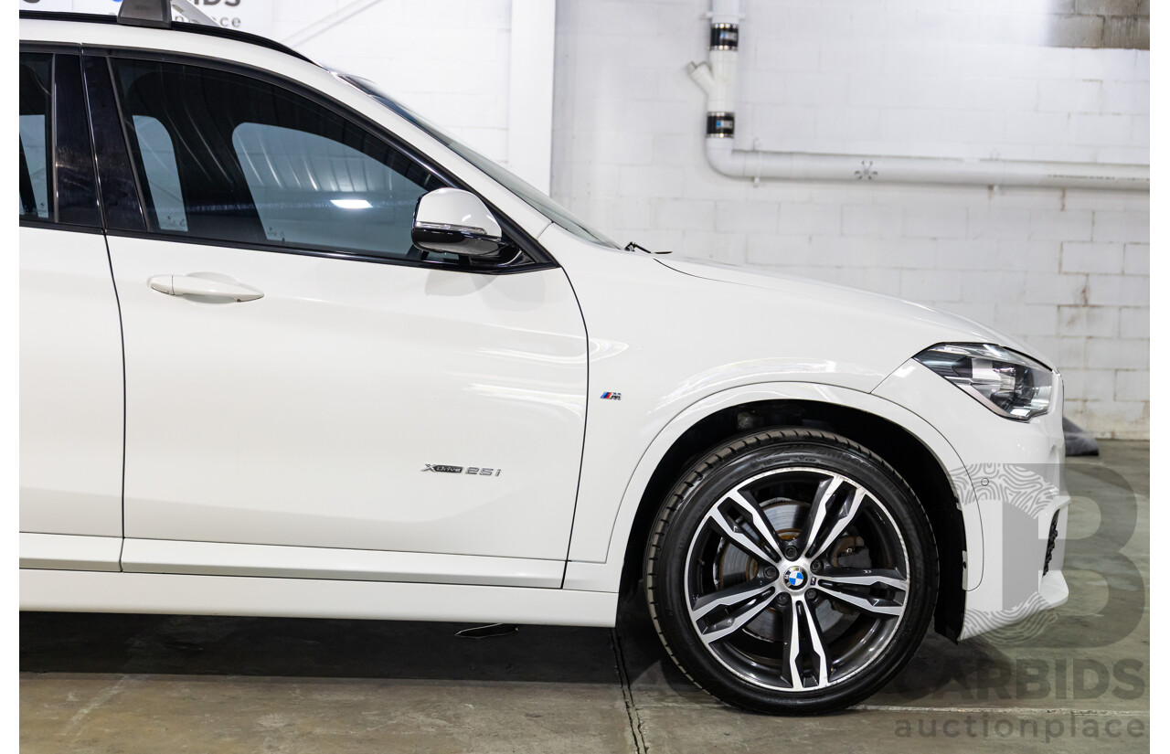 10/2016 BMW X1 xDrive25i M Sport (AWD) F48 MY17 4d Wagon Alpine White Turbo 2.0L
