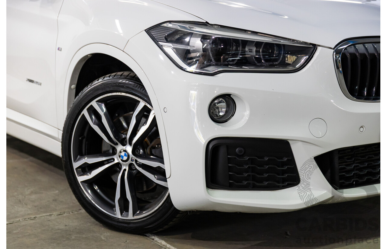 10/2016 BMW X1 xDrive25i M Sport (AWD) F48 MY17 4d Wagon Alpine White Turbo 2.0L