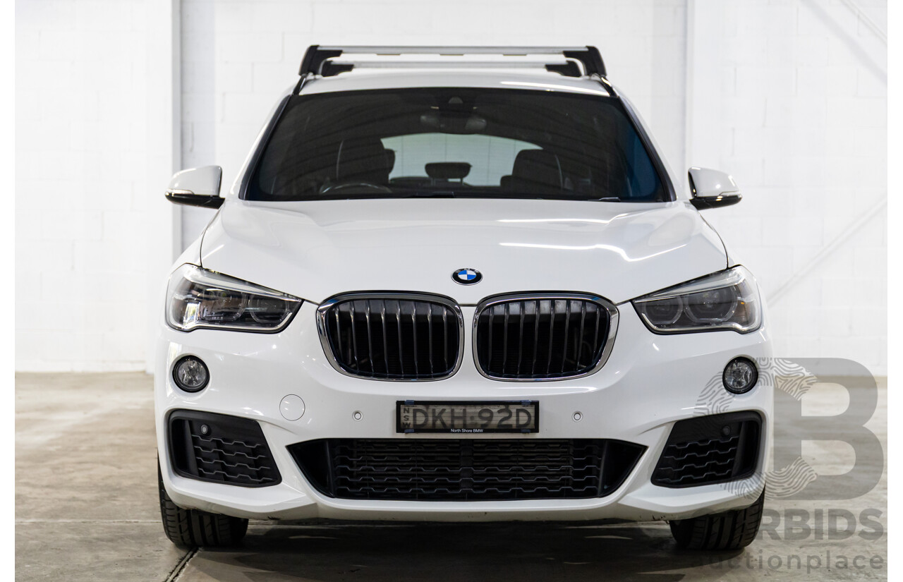 10/2016 BMW X1 xDrive25i M Sport (AWD) F48 MY17 4d Wagon Alpine White Turbo 2.0L
