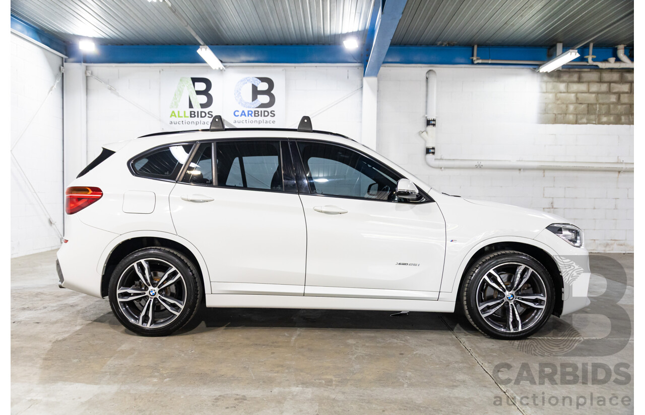10/2016 BMW X1 xDrive25i M Sport (AWD) F48 MY17 4d Wagon Alpine White Turbo 2.0L