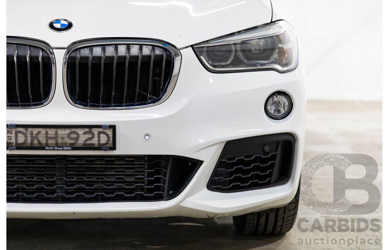 10/2016 BMW X1 xDrive25i M Sport (AWD) F48 MY17 4d Wagon Alpine White Turbo 2.0L