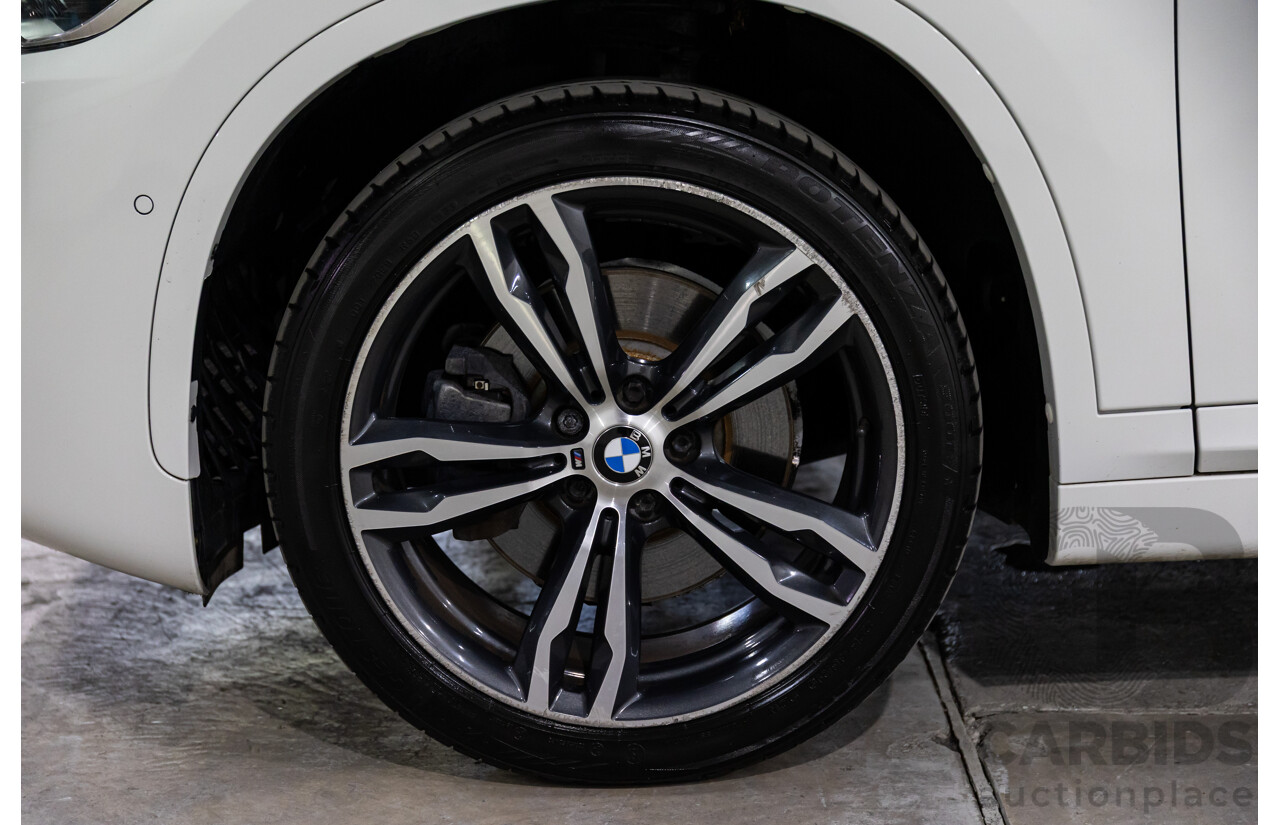 10/2016 BMW X1 xDrive25i M Sport (AWD) F48 MY17 4d Wagon Alpine White Turbo 2.0L
