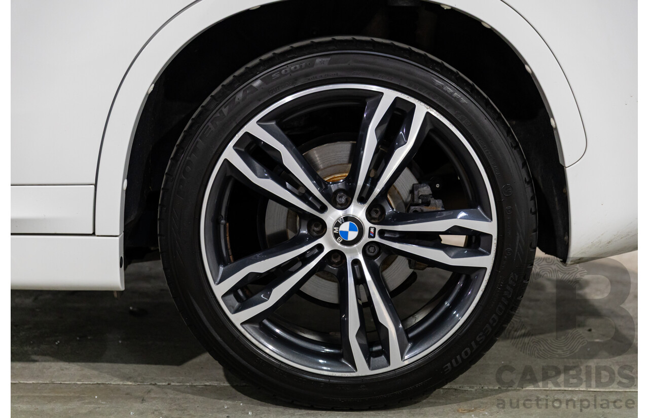 10/2016 BMW X1 xDrive25i M Sport (AWD) F48 MY17 4d Wagon Alpine White Turbo 2.0L