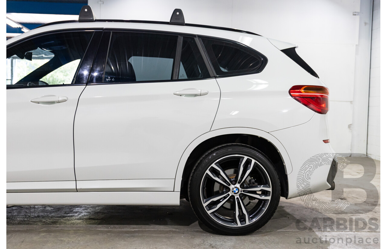 10/2016 BMW X1 xDrive25i M Sport (AWD) F48 MY17 4d Wagon Alpine White Turbo 2.0L