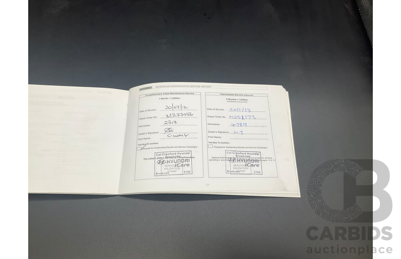 1/2011 Hyundai i30 SX FD MY11 5d Hatchback Silver 2.0L