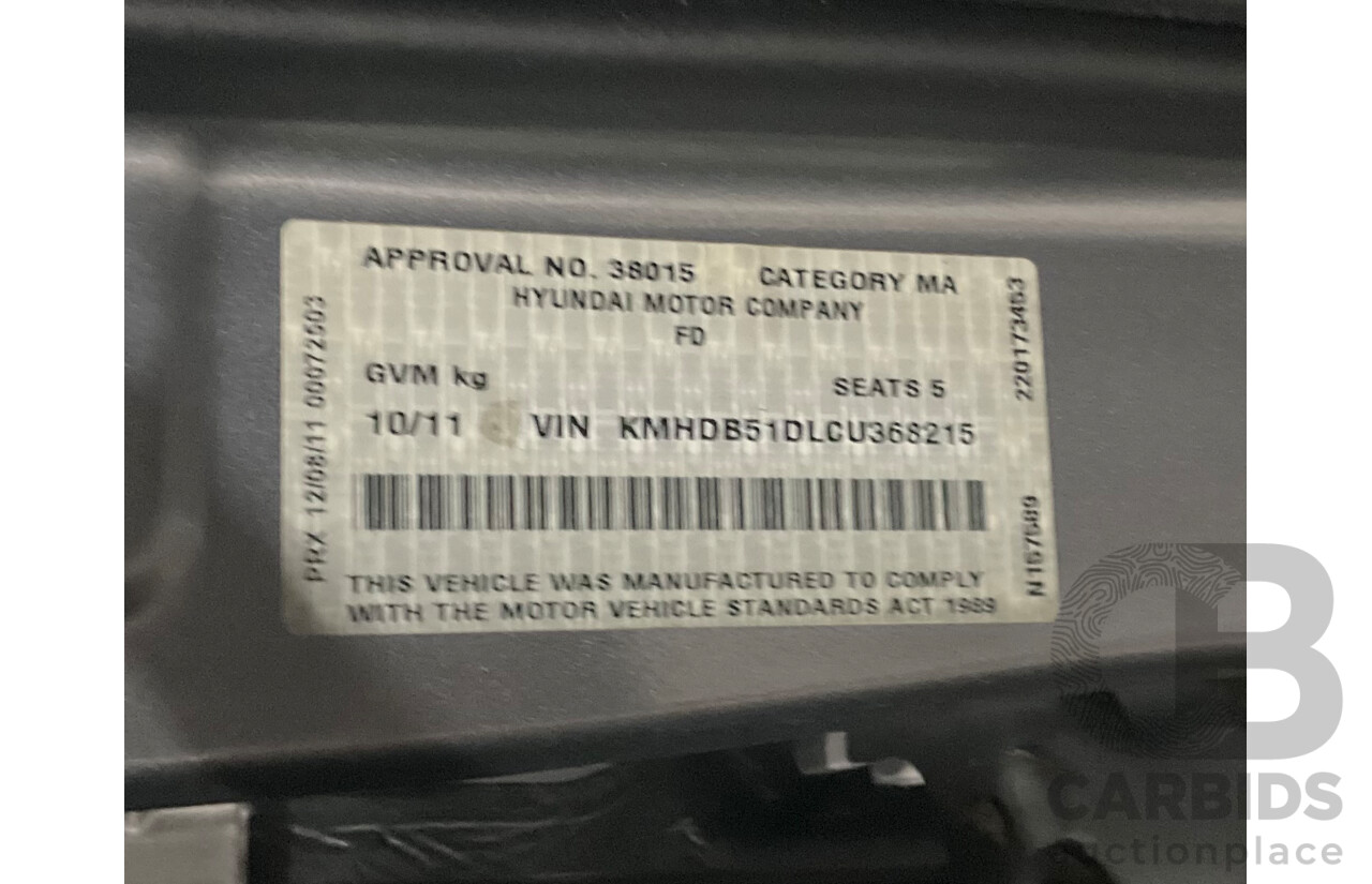 1/2011 Hyundai i30 SX FD MY11 5d Hatchback Silver 2.0L