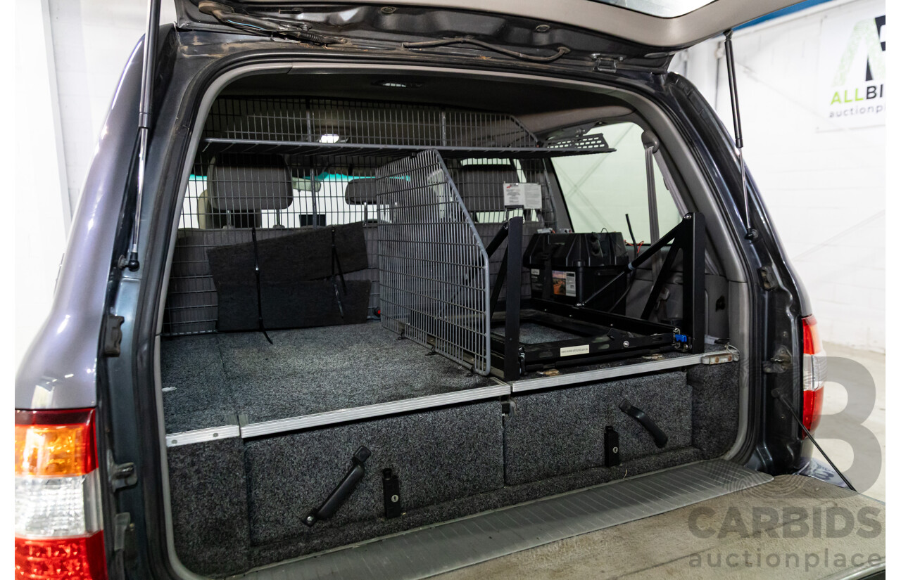 7/2005 Toyota Landcruiser GXL (4x4) HDJ100R Upgrade 4d Wagon Graphite Grey Metallic Turbo Diesel 4.2L