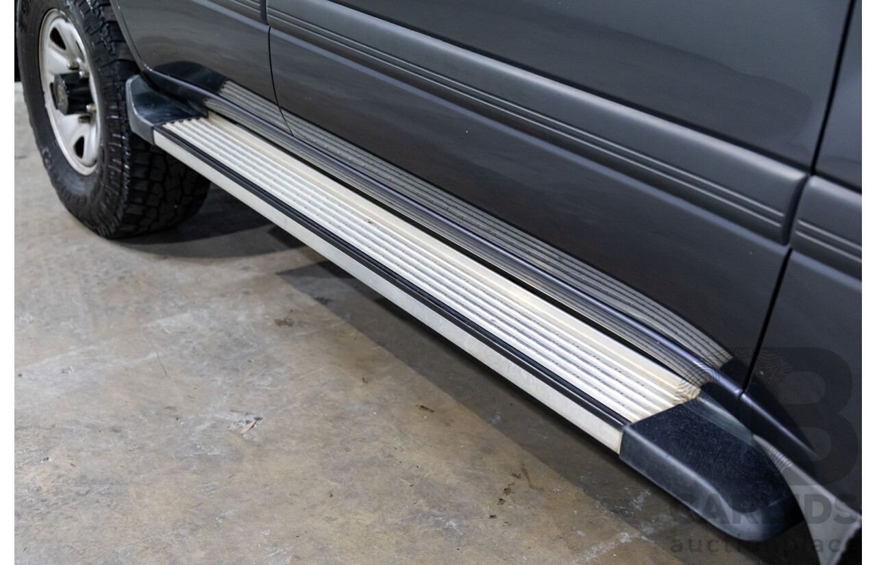 7/2005 Toyota Landcruiser GXL (4x4) HDJ100R Upgrade 4d Wagon Graphite Grey Metallic Turbo Diesel 4.2L