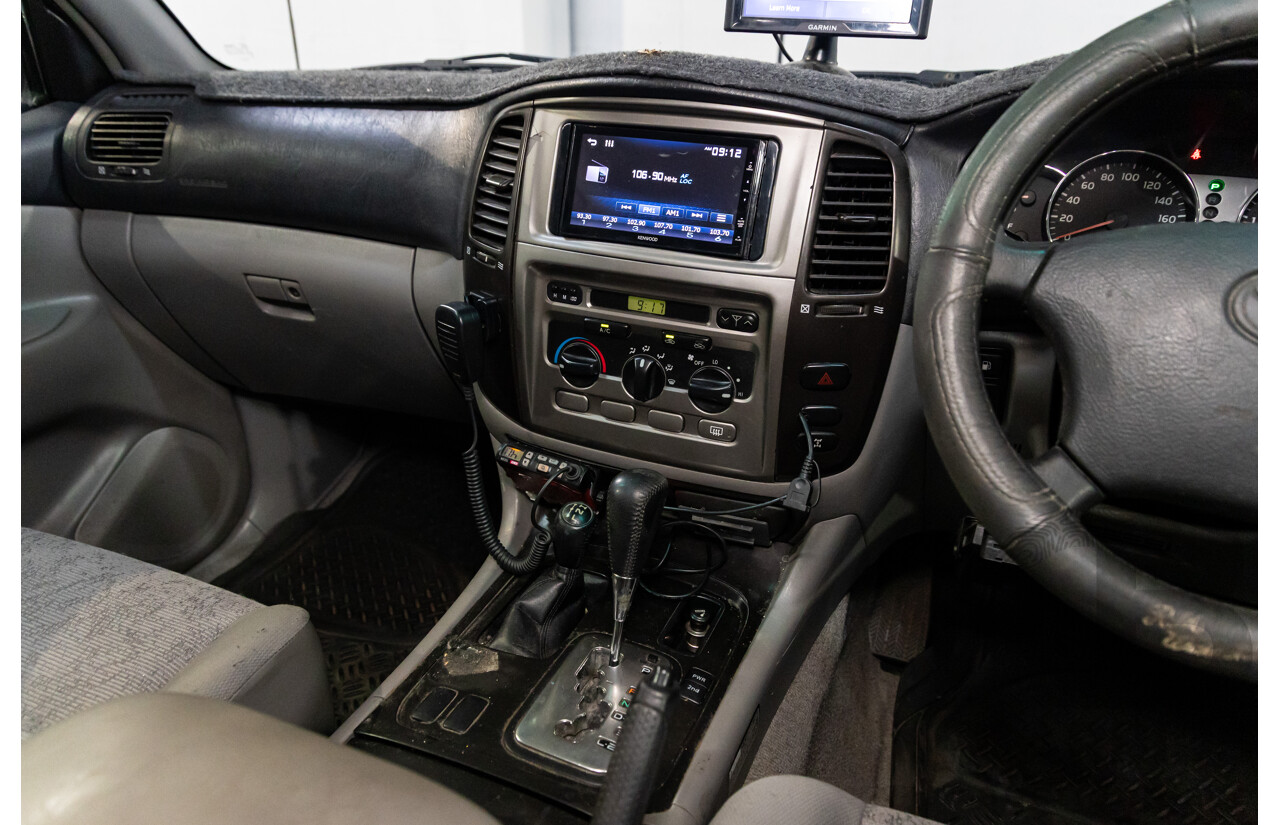 7/2005 Toyota Landcruiser GXL (4x4) HDJ100R Upgrade 4d Wagon Graphite Grey Metallic Turbo Diesel 4.2L