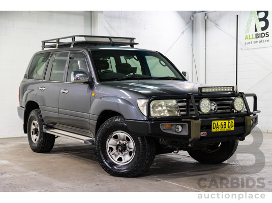 7/2005 Toyota Landcruiser GXL (4x4) HDJ100R Upgrade 4d Wagon Graphite Grey Metallic Turbo Diesel 4.2L
