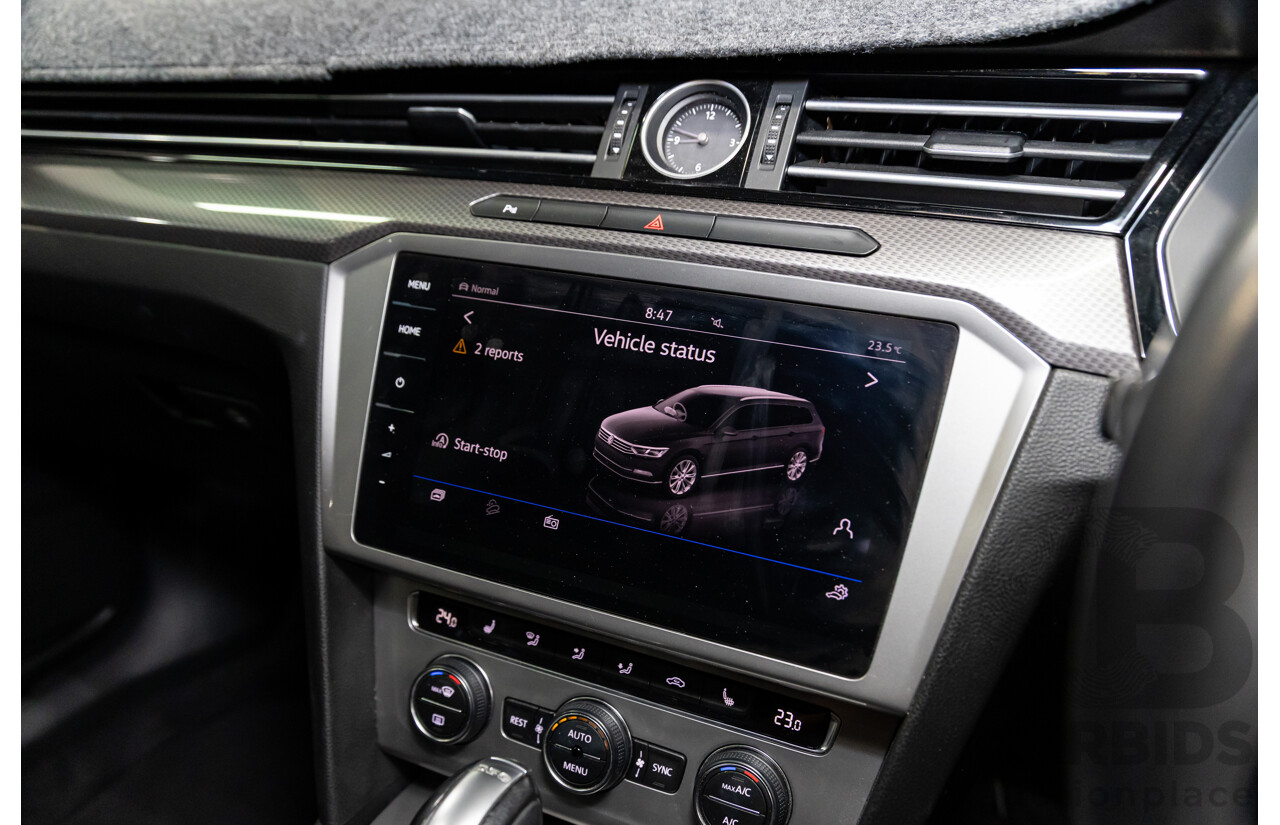 06/2018 Volkswagen Passat Alltrack 140 TDI (AWD) 3C MY18.5 4d Wagon Pure White Turbo Diesel 2.0L