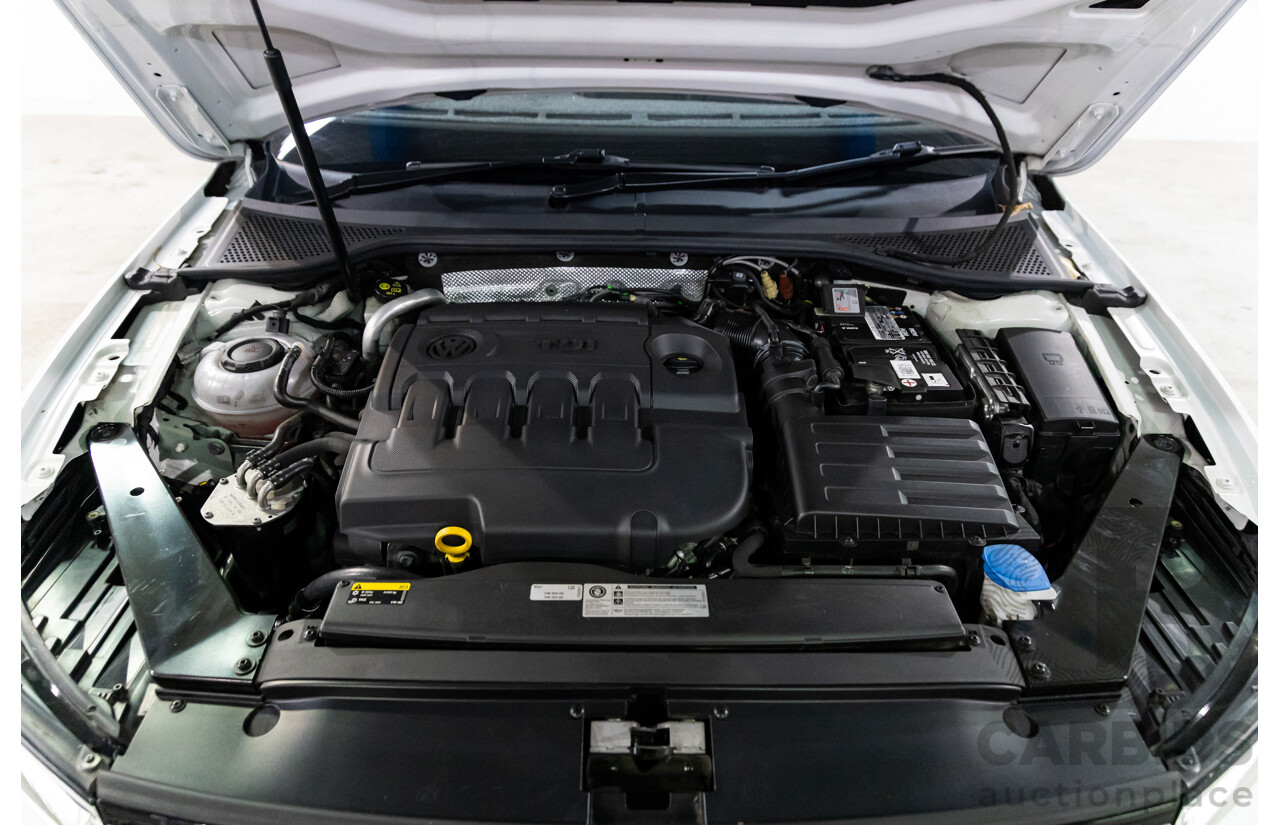 06/2018 Volkswagen Passat Alltrack 140 TDI (AWD) 3C MY18.5 4d Wagon Pure White Turbo Diesel 2.0L