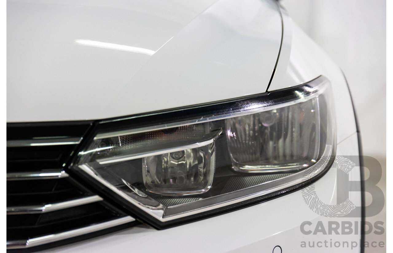 06/2018 Volkswagen Passat Alltrack 140 TDI (AWD) 3C MY18.5 4d Wagon Pure White Turbo Diesel 2.0L