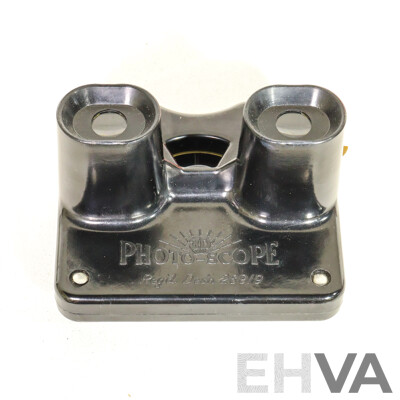 Boxed Photo-Scope View-Master 3-D Viewer C1950 with 15 Scenic Reels