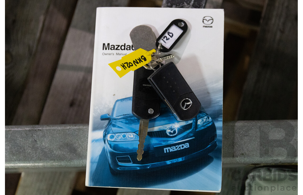 12/2006 Mazda Mazda6 Classic GG 05 Upgrade 4d Wagon Snowflake White Pearl 2.3L