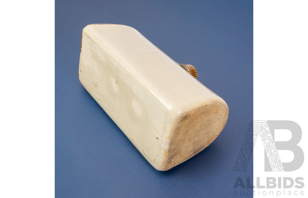 Antique Ceramic Bed Warmer