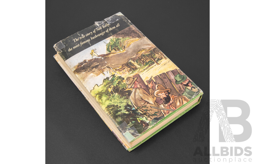 The Kelly Hunters by Frank Clunes (Australian, 1893-1971), 2nd Edition Published by Angus & Robertson (1955), Signed & Dated by Author