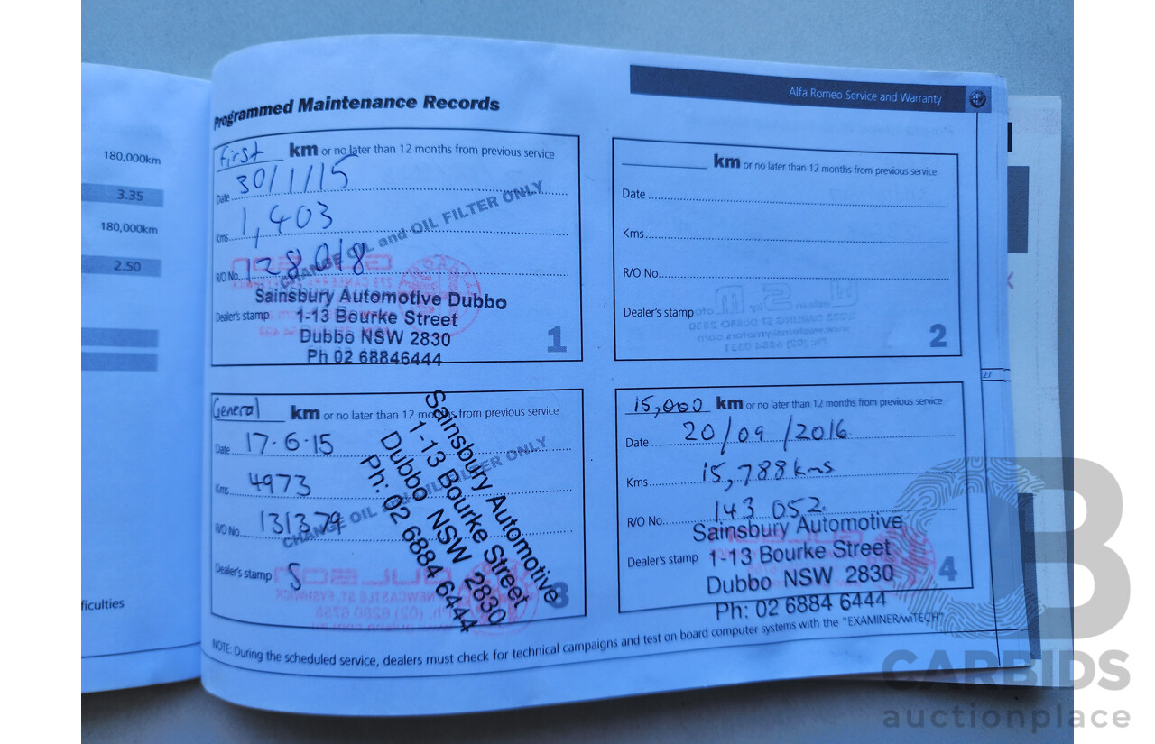 8/2013 Alfa Romeo Giulietta Distinctive  5d Hatchback Silver 1.4L