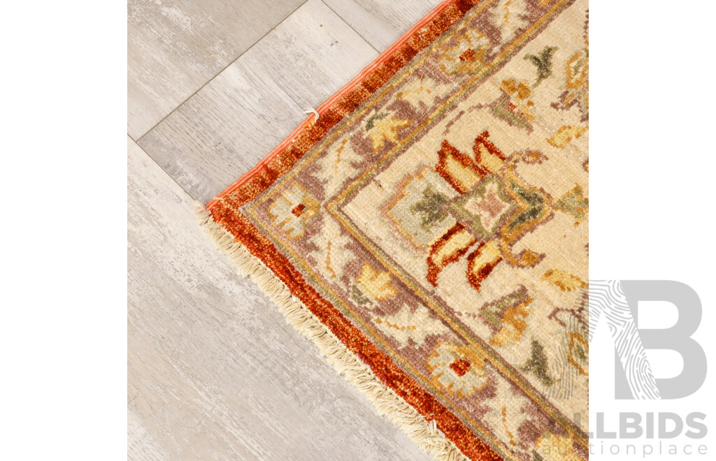 Hand Knotted Afghan Chobi with Traditional Pattern