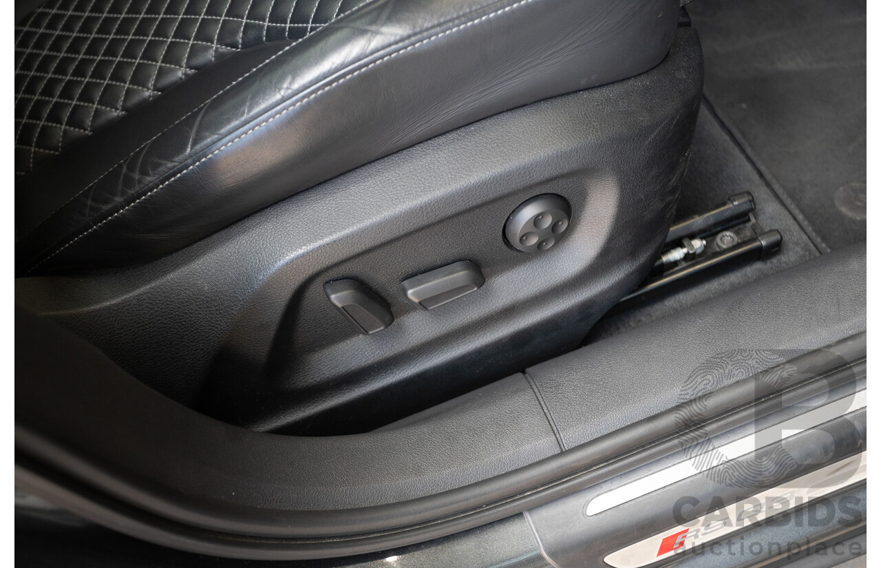 2/2015 Audi RS Q3 2.5 TFSI Quattro (AWD) 8U MY14 4D Wagon Daytona Grey Pearl Turbo 2.5L