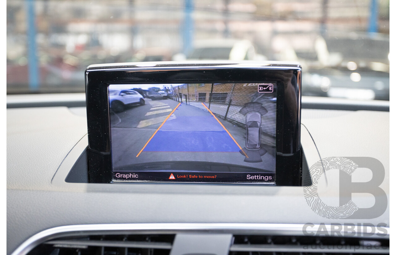 2/2015 Audi RS Q3 2.5 TFSI Quattro (AWD) 8U MY14 4D Wagon Daytona Grey Pearl Turbo 2.5L