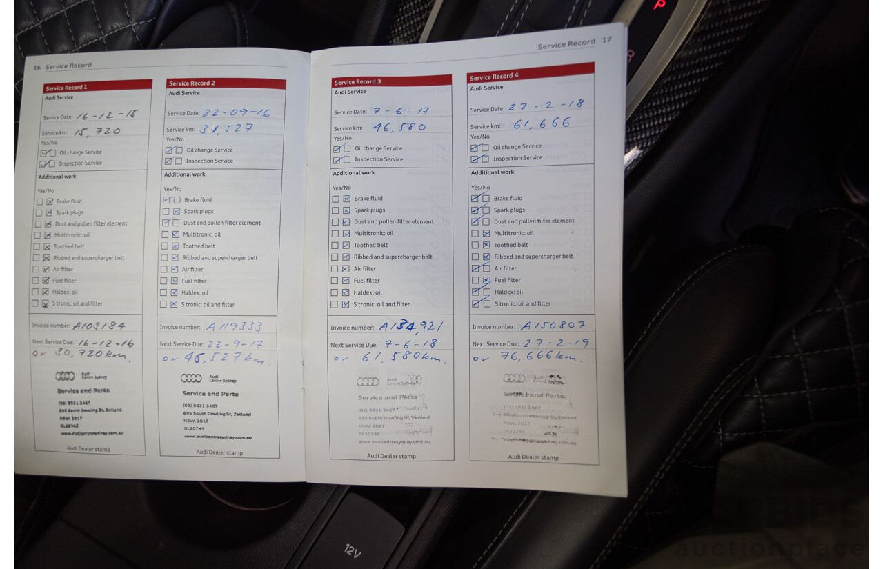 2/2015 Audi RS Q3 2.5 TFSI Quattro (AWD) 8U MY14 4D Wagon Daytona Grey Pearl Turbo 2.5L